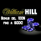 Bonus di Benvenuto su William Hill di 600€: valutazione
