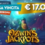 Vinti oltre 17.000 € alla slot Ozwin’s Jackpots Vinti oltre 17.000 € alla slot Ozwin’s Jackpots
