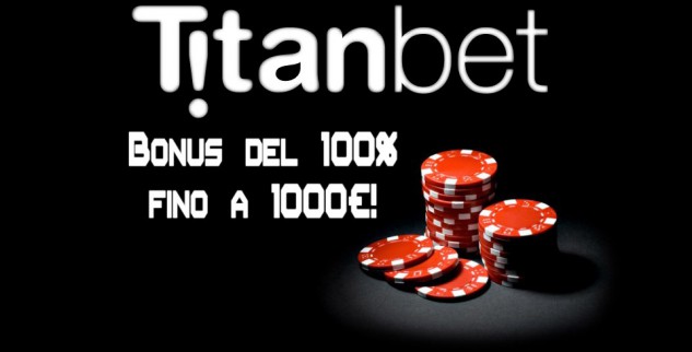 Titanbet Bonus di Benvenuto di 1000€: valutazione